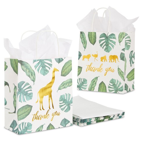 Giraffe Pattern Tissue Paper - Safari Animal Themed Gift Wrapping