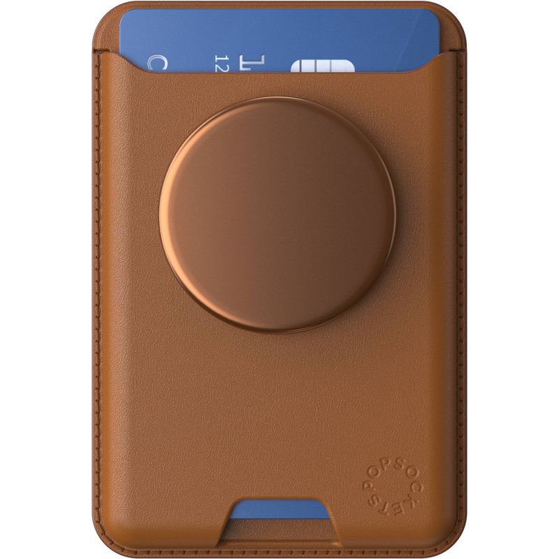 PopSockets Plant Leather PopWallet+ with PopGrip Cell Phone Grip and Stand with MagSafe, 1 of 7
