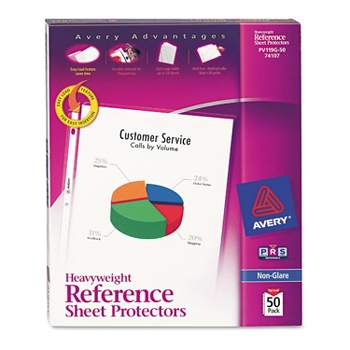 Colorbök Clear Plastic Page Protectors - 12x12 - 25 Sheets Arts and Crafts  - Recyclable 74250 
