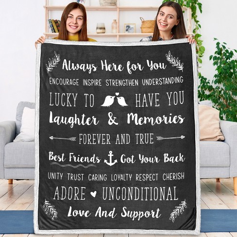 Heart-Shaped Best Friends Gifts for Women, Inspirational Friendship Gifts  for Women Friends Female Friend BFF Long Distance Friendship Gift