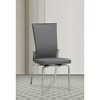 Chintaly Imports,Motion Back Side Chair - Set Of 2, Gray - 2 of 4