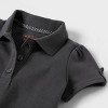 Girls' Short Sleeve Interlock Uniform Polo Shirt - Cat & Jack™ - 3 of 3