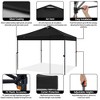 Yaheetech 10×10 FT Portable Pop Up Canopy Tent with Roller Bag - 4 of 4