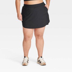 Women's Flex Woven High-Rise Skort 15.5" - All In Motion™ - 1 of 4