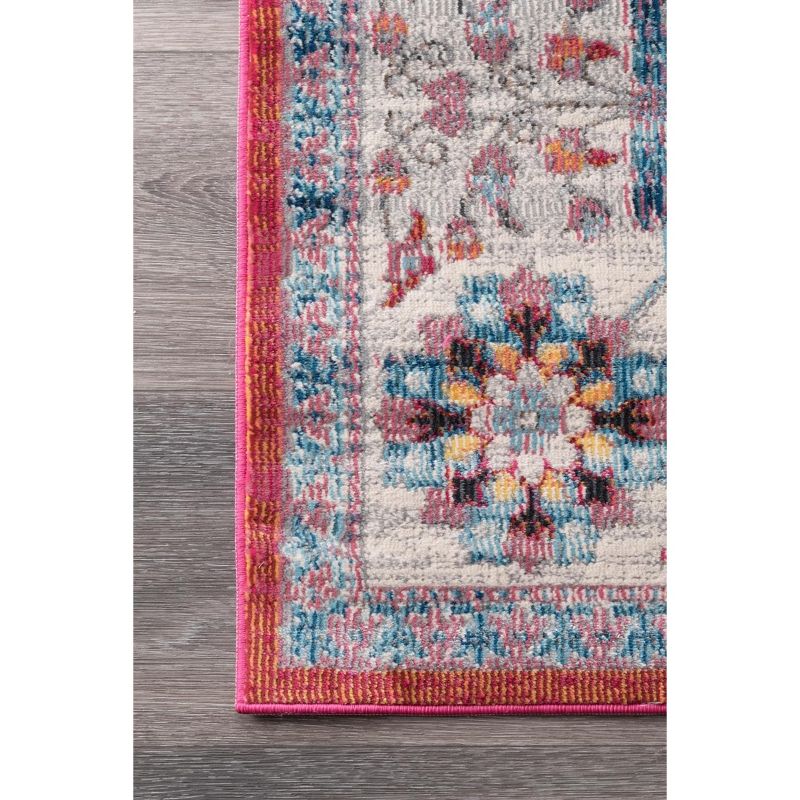 nuLOOM Classic Tinted Floral Area Rug, 4 of 7