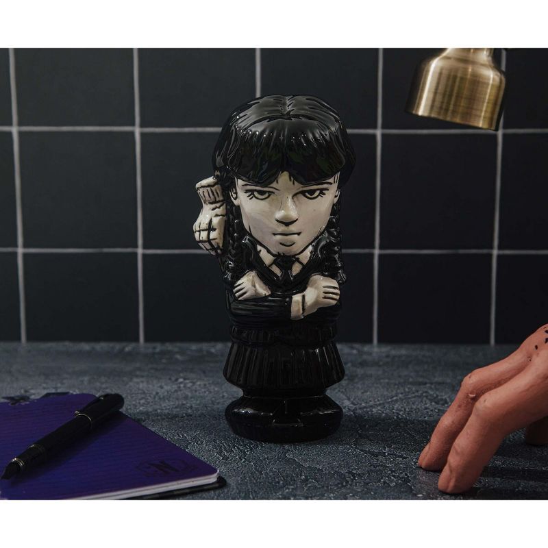 Beeline Creative Geeki Tikis The Addams Family Wednesday Ceramic Mug | Holds 11 Ounces, 3 of 10