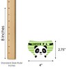 Big Dot of Happiness Party Like a Panda Bear - Diaper Shaped Raffle Ticket Inserts - Baby Shower Activities - Diaper Raffle Game - Set of 24 - 3 of 4