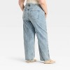 Women's Mid-Rise Patchwork 90's Baggy Jeans - Universal Thread™ - 2 of 4