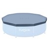 Funsicle 10' x 30" Outdoor Activity Round Metal Frame Above Ground Swimming Pool Set with 10' Secure Debris Pool Cover & SkimmerPlus Filter Pump, Blue - 2 of 4