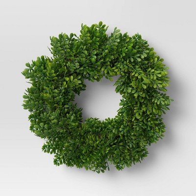 Boxwood Mini Wreath - Threshold™