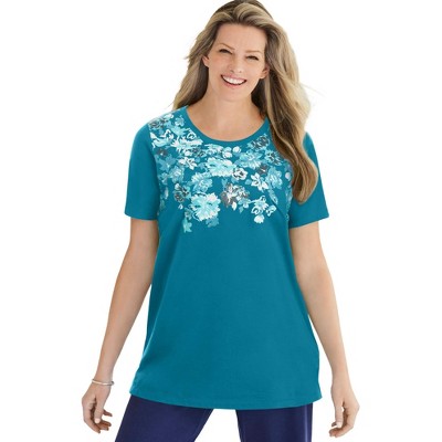 Woman Within Plus Size Graphic Tee