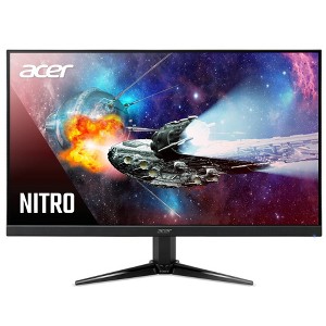 Refurbished Acer Nitro QG241Y - 23.8" Monitor FullHD 1920x1080 180Hz 250Nit HDMI DisplayPort - Manufacturer Refurbished - 1 of 4