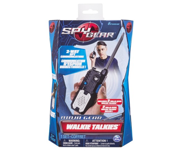Spy Gear - Ninja Gear - Walkie Talkies - 2-Way Communication