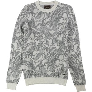 Tasso Elba Mens Paisley Pullover Sweater - 1 of 1