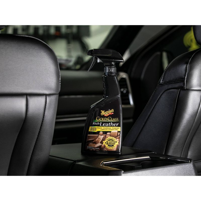 Meguiars 15.2oz Gold Class Rich Leather Cleaning and Conditioning Spray, 2 of 8