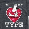 Men's - Peanuts - You're My Type Short Sleeve Graphic T-Shirt - 2 of 4