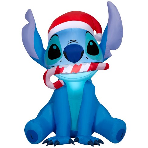 New cheapest Gemmy Disney Stitch SANTA 3ft Christmas Airblown Inflatable 2022