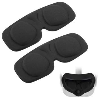 Insten 2 Pack Lens Protector Cover for Oculus Quest 2, Protective, Anti-Dust & Anti-Scratch VR Pad, Black