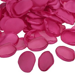 Unique Bargains Wedding Decor Romantic Night Aisle Silk Artificial Rose Petals 100 Pcs - 1 of 4