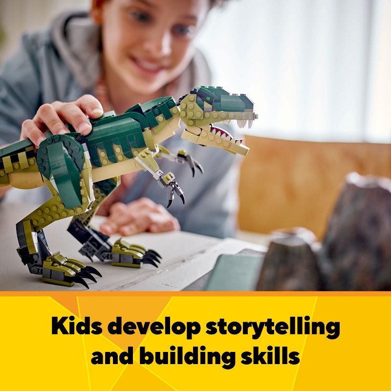 LEGO Creator 3in1 T. rex Dinosaur Toy 31151, 6 of 8