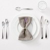 20pc Silver Texture Kayden Silverware Set - Threshold™ - 2 of 4