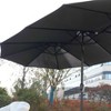 Kumasinova 15 FT Outdoor Umbrella with Crank,Double-Sided Rectangle Patio Umbrella,Market Umbrella for Garden,Pool&Beach - 4 of 4