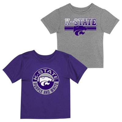 NCAA Kansas State Wildcats Toddler Boys' 2pk T-Shirt