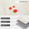 Runner Rug for Bedside Machine Washable Non-Slip Low Pile Accent Carpet Modern Abstract Rug No-Shedding Hallway Indoor Carpet - 3 of 4