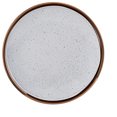 Barrett White Speckled Ceramic 16-Piece Dinnerware Set, Service for 4