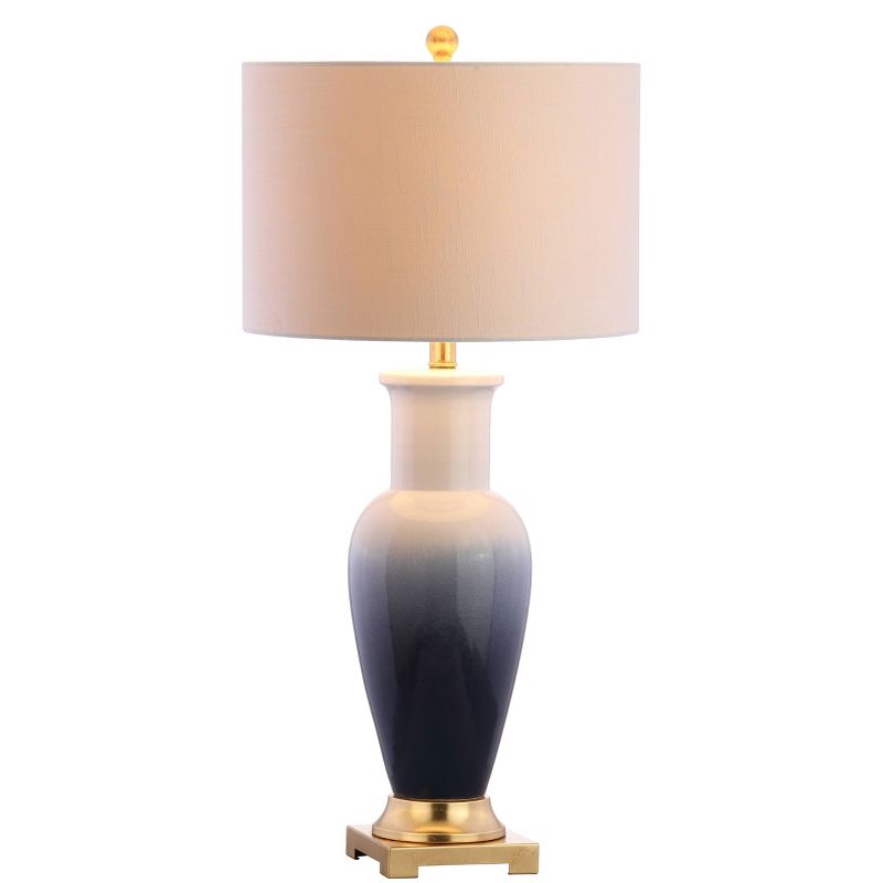 31.5" Ceramic Dip Dye Table Lamp (Includes Energy Efficient Light Bulb) - JONATHAN Y, 1 of 6