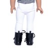 I'M A GIRLY White Skinny Jeans - Fits I'M A GIRLY 18" Fashion Doll - 3 of 4
