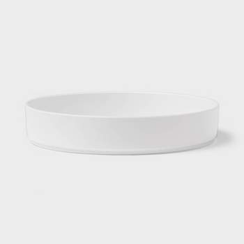 42oz Plastic Dinner Bowl White - Threshold™