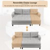 CAVINAS 83.4" L-Shaped Sectional Sofa,Mordern Modular Couch with 1 Reversible Chaise Lounge and 2 USB Ports,Modern Cloud Couch Sectional - 4 of 4