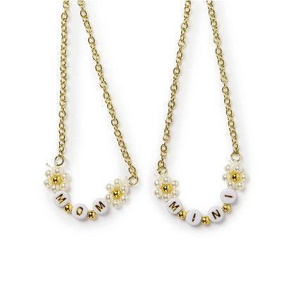 Jewelry Gold Mom & Mini Necklace - Bullseye's Playground™