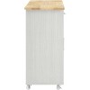 Modway Culinary Kitchen Cart With Towel Bar - 2 of 3
