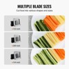 VEVOR French Fry Cutter, Potato Slicer with 1/2" 3/8" 1/4" Stainless Steel Blades, Manual Potato Cutter Chopper with Suction Cups - 4 of 4