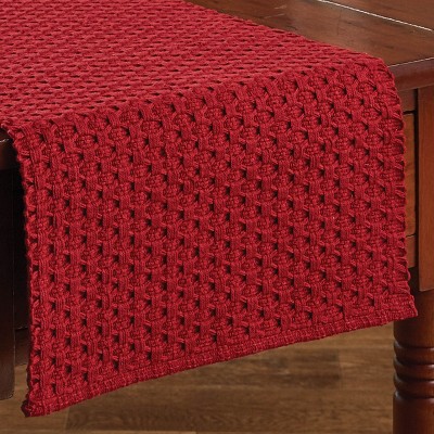 Park Designs Chadwick Table Runner - 54"L - Red