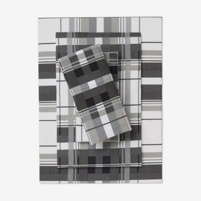 BrylaneHome Cotton Flannel Print Sheet Set