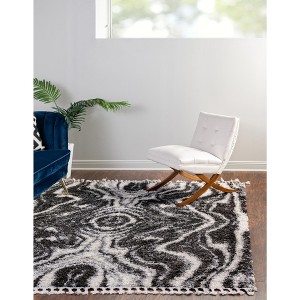 Unique Loom    Hygge Shag Valley Area Rug - 1 of 4