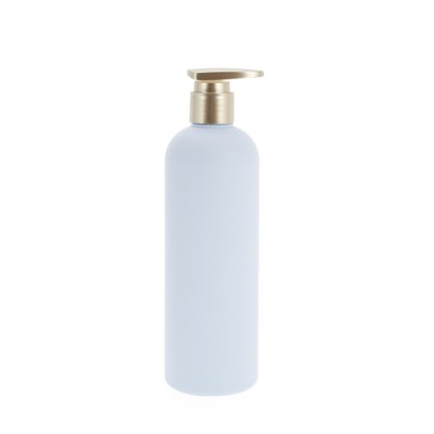 Unique Bargains Pressure Pump Soap Dispenser Blue 1 Pc