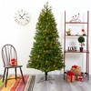 Nearly Natural 6.5-ft Vancouver Spruce Artificial Christmas Tree with 250 Warm White Lights and 803 Bendable Branches - 4 of 4