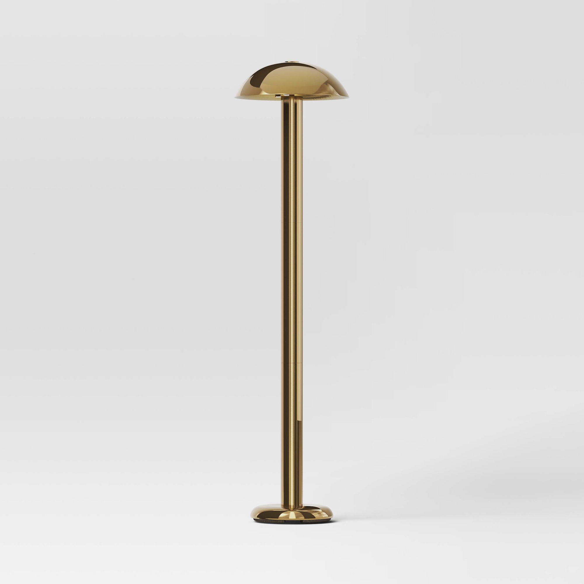 Mild Steel Floor Lamp Brass - Threshold™