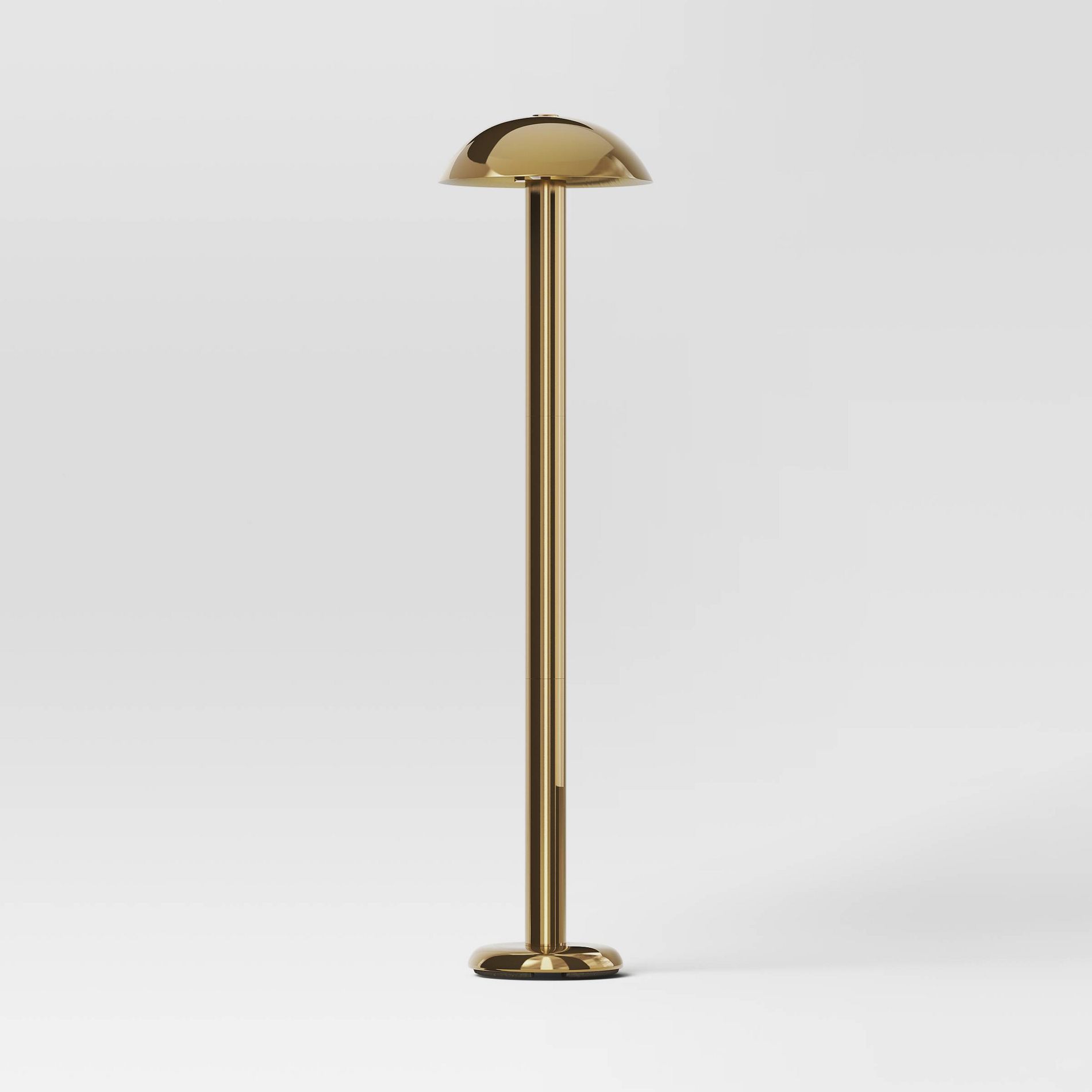 Mild Steel Floor Lamp Brass - Threshold™