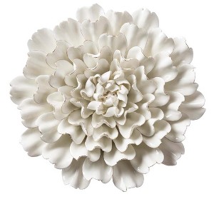 VivaTerra Ceramic Wall Flowers, 4" - 1 of 1