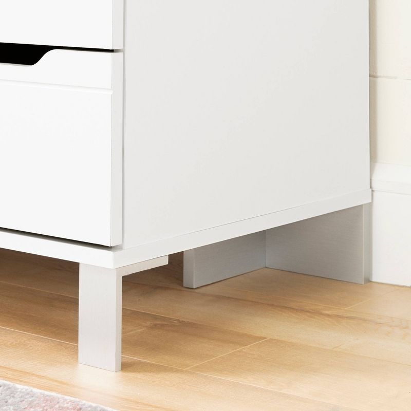 Kanagane 5 Drawer Chest Pure White - South Shore, 6 of 8