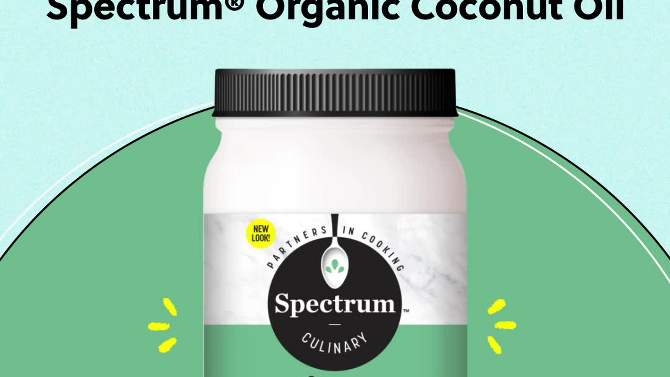 Spectrum Organic Virgin Coconut Oil 14oz, 2 of 5, play video