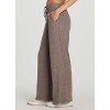 RBX Active Women's Relaxed Fit Wide Leg Ribbed Lounge Pants Athleisure Pant with Pockets - 4 of 4