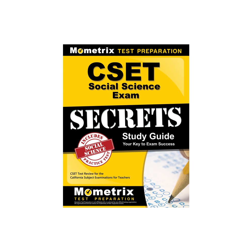 CSET Social Science Exam Secrets Study Guide - (Mometrix Secrets Study Guides) by Mometrix California Teacher Certificat (Paperback)