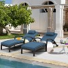EROMMY Rattan Chaise Lounge Chairs Set of 4 - 3 of 4