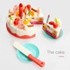 Topteng Birthday Party Cake - Play Food with Mix-n-Match Desserts and Candles - 4 of 4